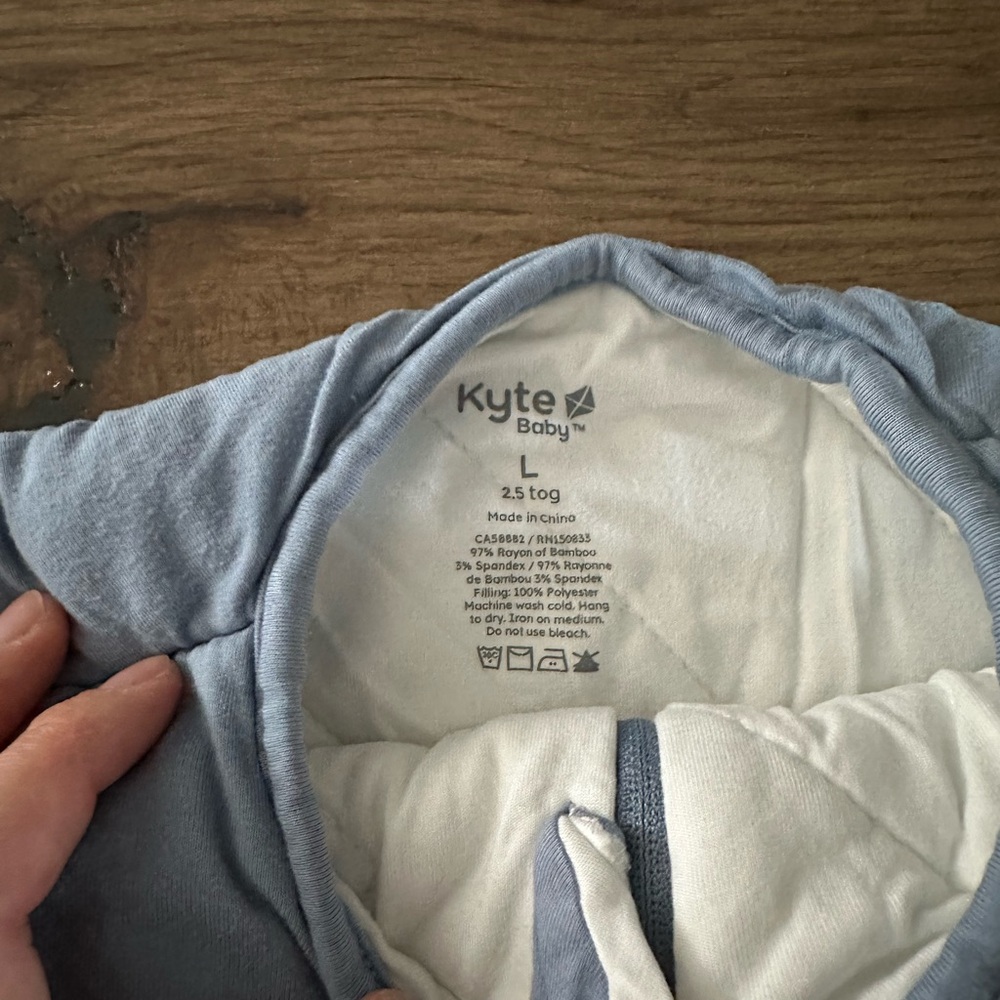 Kyte BABY Blue Sleep Sack Walkers 1.0 - Picture 2 of 3